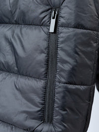Two Bare Feet Quilted Jacket (Black)