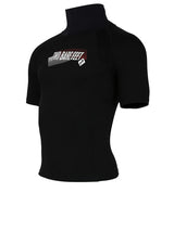 Two Bare Feet Adults Thermal Short Sleeve Rash Vest (Black)