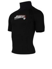 Two Bare Feet Adults Thermal Short Sleeve Rash Vest (Black)