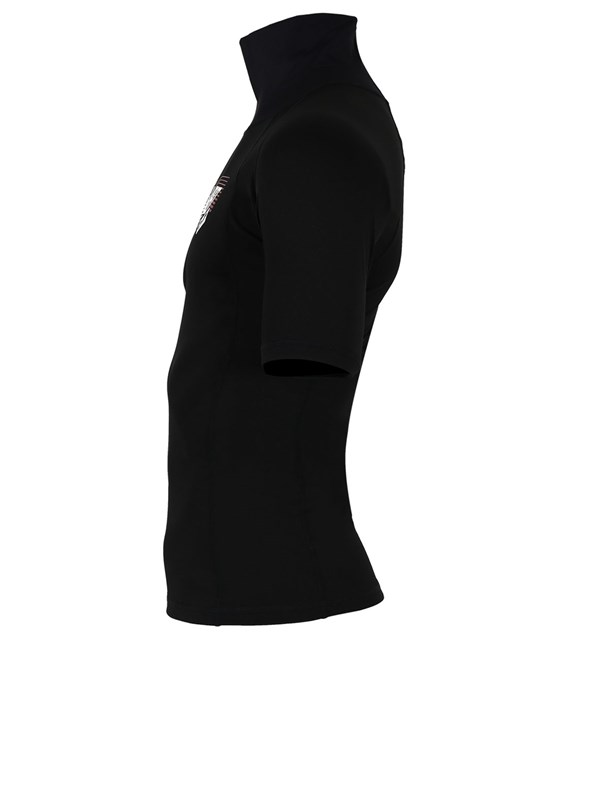 Two Bare Feet Adults Thermal Short Sleeve Rash Vest (Black)