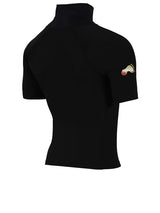 Two Bare Feet Adults Thermal Short Sleeve Rash Vest (Black)