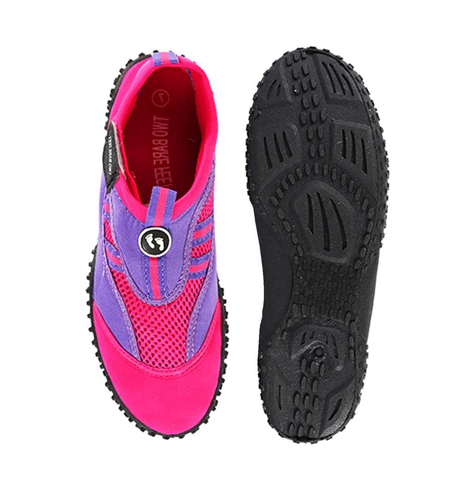 Junior Aqua Shoes (Raspberry/Lilac)