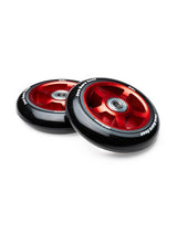 TBF Alloy Series Scooter Wheels - 5 Star (Red Pair 2 x Wheels)