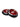 TBF Alloy Series Scooter Wheels - 5 Star (Red Pair 2 x Wheels)