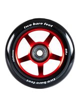 TBF Alloy Series Scooter Wheels - 5 Star (Red Pair 2 x Wheels)