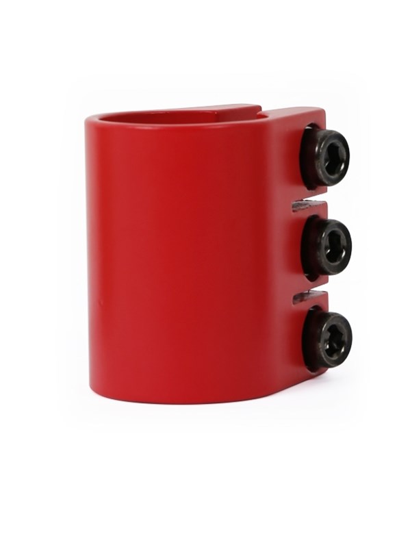 TBF Stunt Scooter Deluxe Tri Clamp (Red)