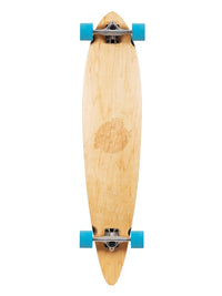 Two Bare Feet "The Ribeira" 44in Canadian Maple Longboard Skateboard Complete (Blue Wheels)
