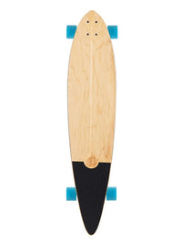 Two Bare Feet "The Ribeira" 44in Canadian Maple Longboard Skateboard Complete (Blue Wheels)