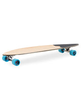 Two Bare Feet "The Ribeira" 44in Canadian Maple Longboard Skateboard Complete (Blue Wheels)