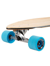 Two Bare Feet "The Ribeira" 44in Canadian Maple Longboard Skateboard Complete (Blue Wheels)