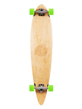Two Bare Feet "The Ribeira" 44in Canadian Maple Longboard Skateboard Complete (Green Wheels)
