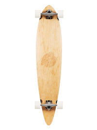 Two Bare Feet "The Ribeira" 44in Canadian Maple Longboard Skateboard Complete (White Wheels)