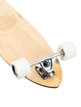 Two Bare Feet "The Ribeira" 44in Canadian Maple Longboard Skateboard Complete (White Wheels)