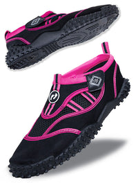 Two Bare Feet Rockpool Adults Aqua Shoes (Pink)