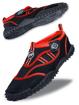 Two Bare Feet Rockpool Adults Aqua Shoes (Red)