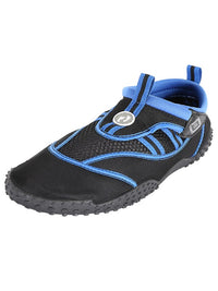 Two Bare Feet Rockpool Junior Aqua Shoes (Blue)