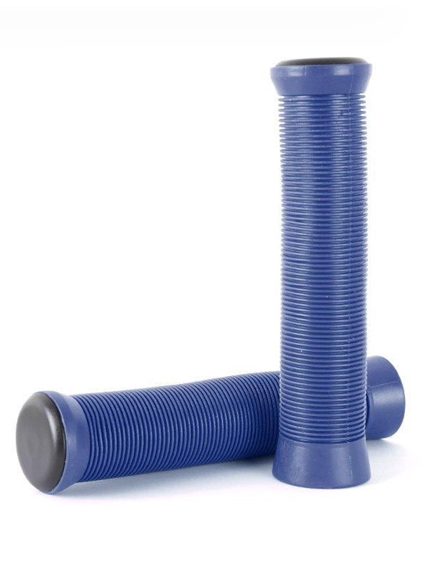 TBF Ultra Series Rubber Handlebar Grips Pair (Blue)