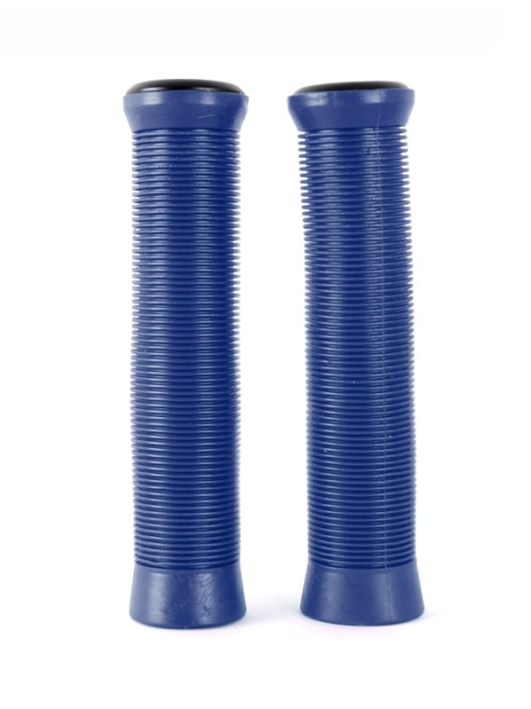 TBF Ultra Series Rubber Handlebar Grips Pair (Blue)