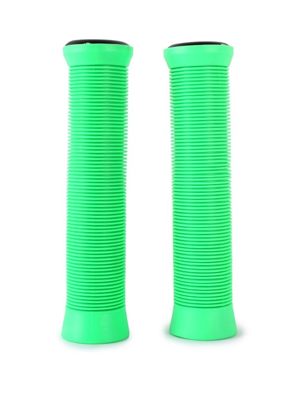 TBF Ultra Series Rubber Handlebar Grips Pair (Green)