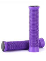 TBF Ultra Series Rubber Handlebar Grips Pair (Purple)
