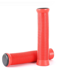 TBF Ultra Series Rubber Handlebar Grips Pair (Red)