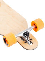 Two Bare Feet Santa Maria 42in Canadian Maple Longboard Skateboard Complete (Orange Wheels)
