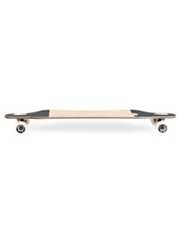 Two Bare Feet Santa Maria 42in Canadian Maple Longboard Skateboard Complete (White Wheels)