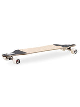Two Bare Feet Santa Maria 42in Canadian Maple Longboard Skateboard Complete (White Wheels)