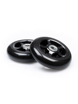 TBF Alloy Series Scooter Wheels - 5 Star (Plain Black Pair 2 x Wheels)