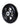 TBF Alloy Series Scooter Wheel - 5 Star (Plain Black Single Wheel)