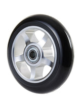 TBF Alloy Series Scooter Wheels - 5 Star (Plain Chrome Pair 2 x Wheels)