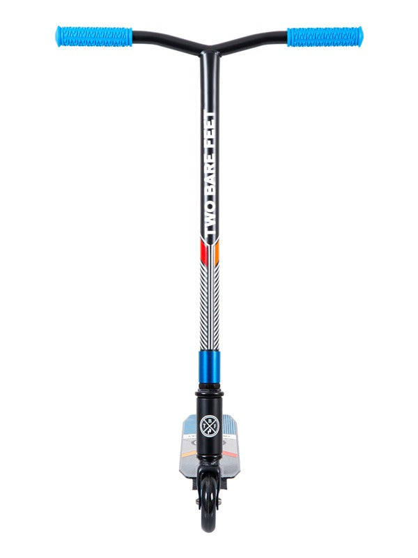 Two Bare Feet Aztec Stunt Scooter (Black/Blue)