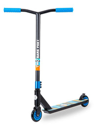 Two Bare Feet Wedge Stunt Scooter (Black/Blue)