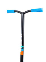 Two Bare Feet Wedge Stunt Scooter (Black/Blue)