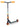 Two Bare Feet Wedge Stunt Scooter (Black/Orange)