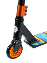Two Bare Feet Wedge Stunt Scooter (Black/Orange)