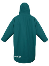 Two Bare Feet Kids Weatherproof Changing Robe with Changing Mat (Sea Green/Sea Green)