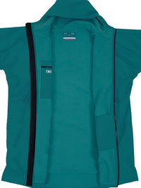 Two Bare Feet Kids Weatherproof Changing Robe with Changing Mat (Sea Green/Sea Green)