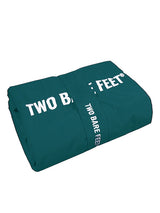 Sherpa Lined Waterproof Beach Travel Blanket (Sea Green/Raspberry)