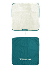 Two Bare Feet Kids Weatherproof Changing Robe with Changing Mat (Sea Green/Cream)