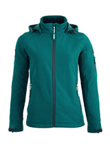 Womens Softshell Waterproof Jacket (Sea Green)