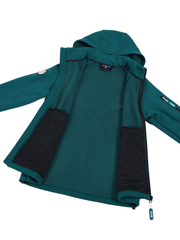 Womens Softshell Waterproof Jacket (Sea Green)
