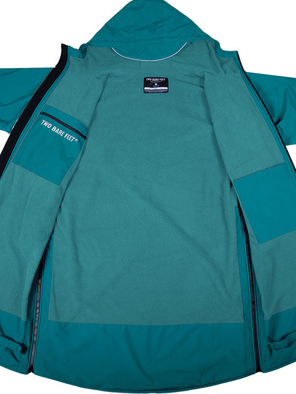 Two Bare Feet Hi-Vis Waterproof Lightweight Riding Robe (Sea Green/Sea Green)
