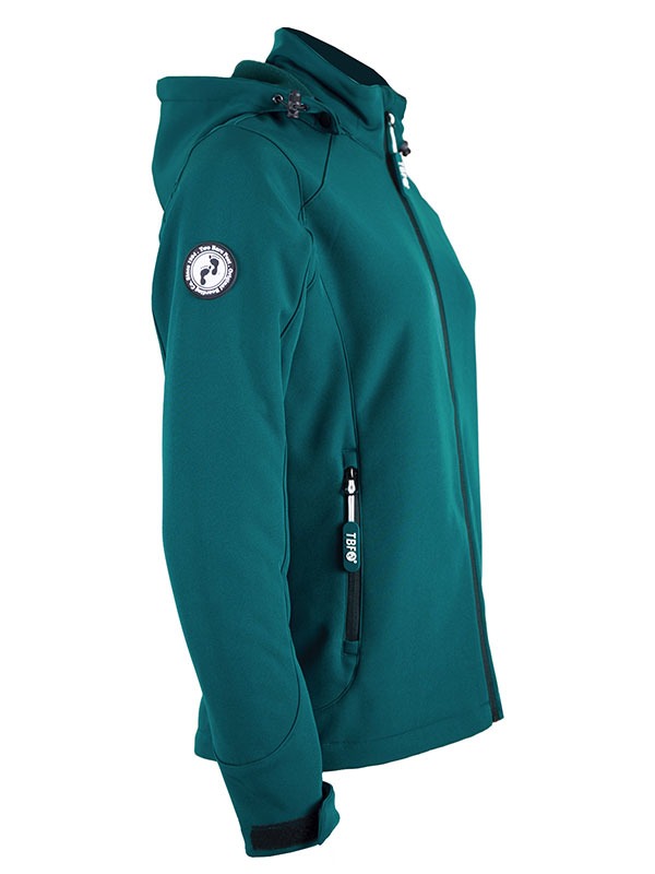 Womens Softshell Waterproof Jacket (Sea Green)
