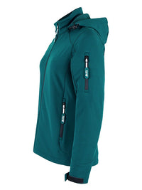 Womens Softshell Waterproof Jacket (Sea Green)