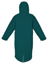 Kids Elemental Waterproof Lightweight Slimline Changing Robe (Sea Green/Raspberry)