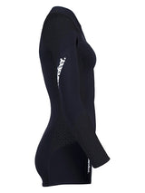Two Bare Feet Silicone Print Series 2mm Superstretch Womens One Piece (Black)