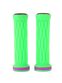 TBF Ultra Series Silicone Handlebar Grips Pair (Neon Green)