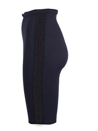 Two Bare Feet Womens Silicone Print Series 2.5mm Neoprene Wetsuit Shorts (Black)