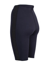 Two Bare Feet Womens Silicone Print Series 2.5mm Neoprene Wetsuit Shorts (Black)